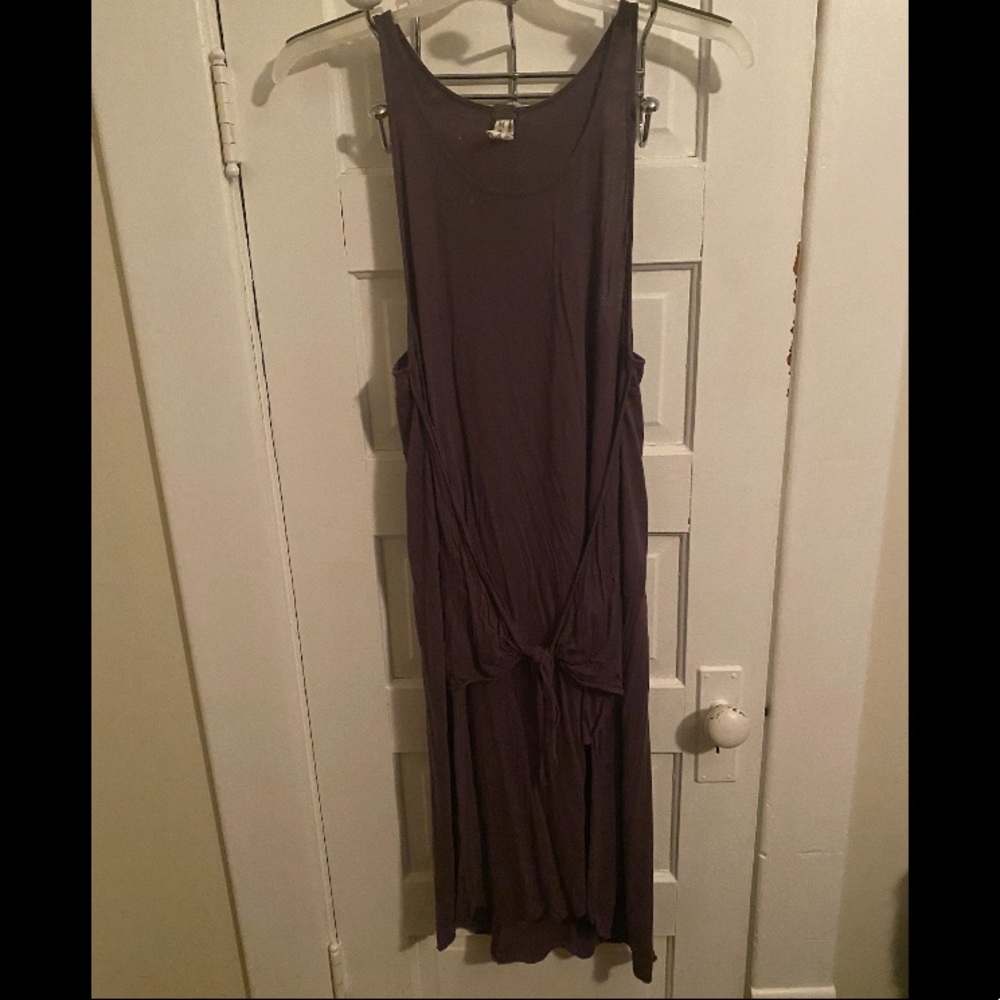 Midi Free People Dress with wrap around front